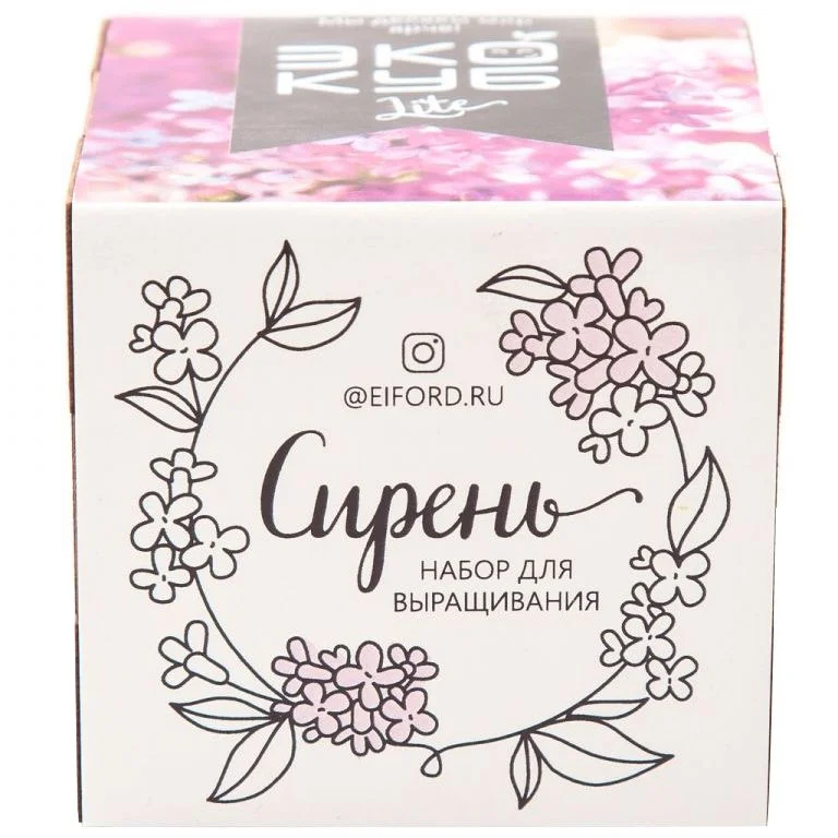 Набор для выращивания Экокуб Lite сирень - фото 3