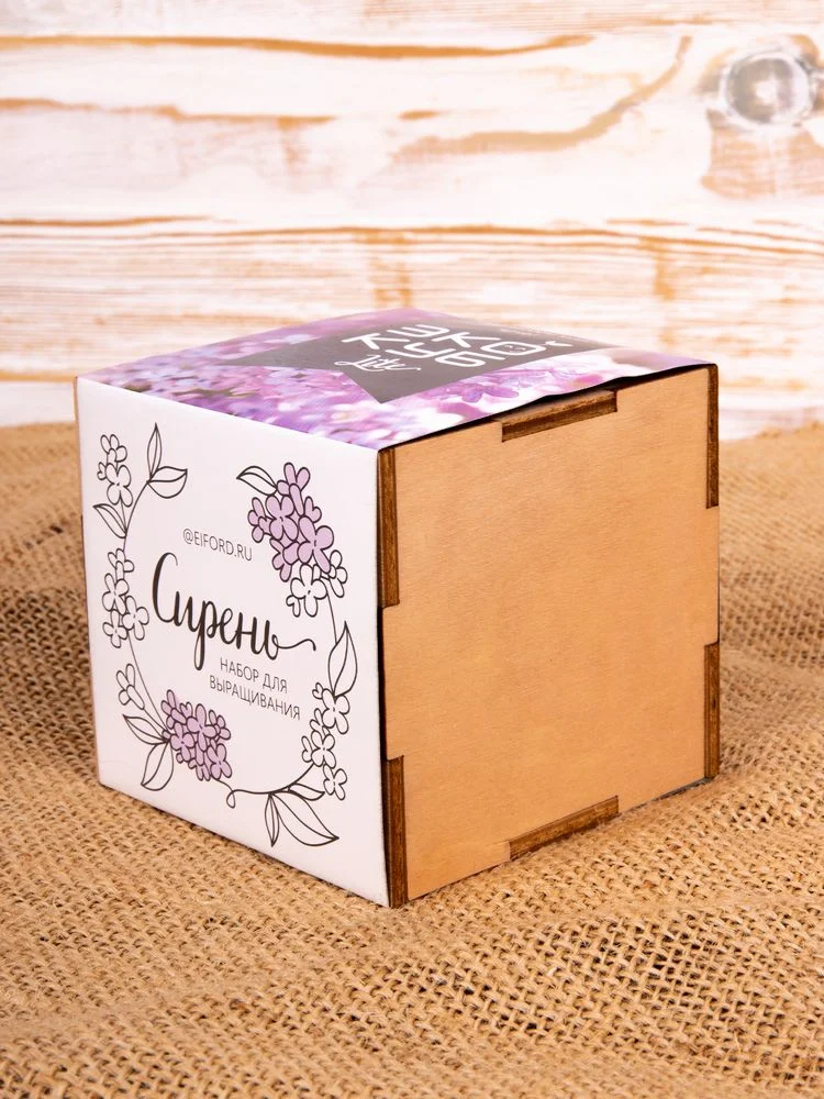 Набор для выращивания Экокуб Lite сирень - фото 9