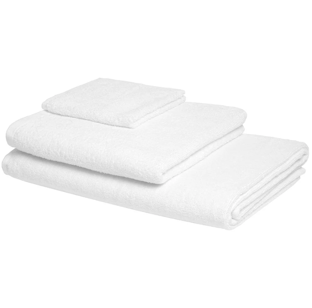 Полотенце отельное For Rooms большое белое - фото 4