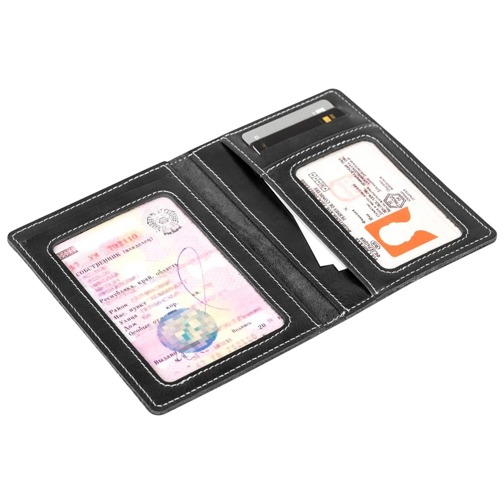 Бумажник водителя Apache черный - фото 5