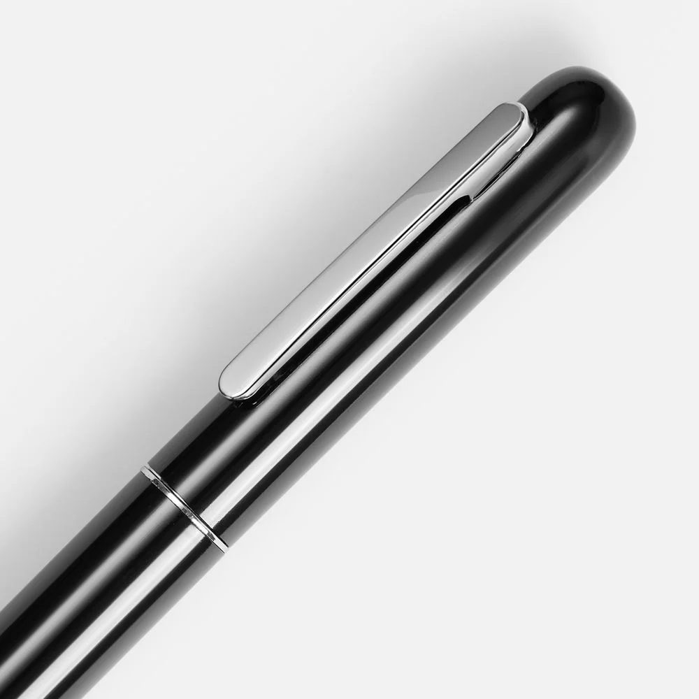 Ручка шариковая Scribo черная - фото 3