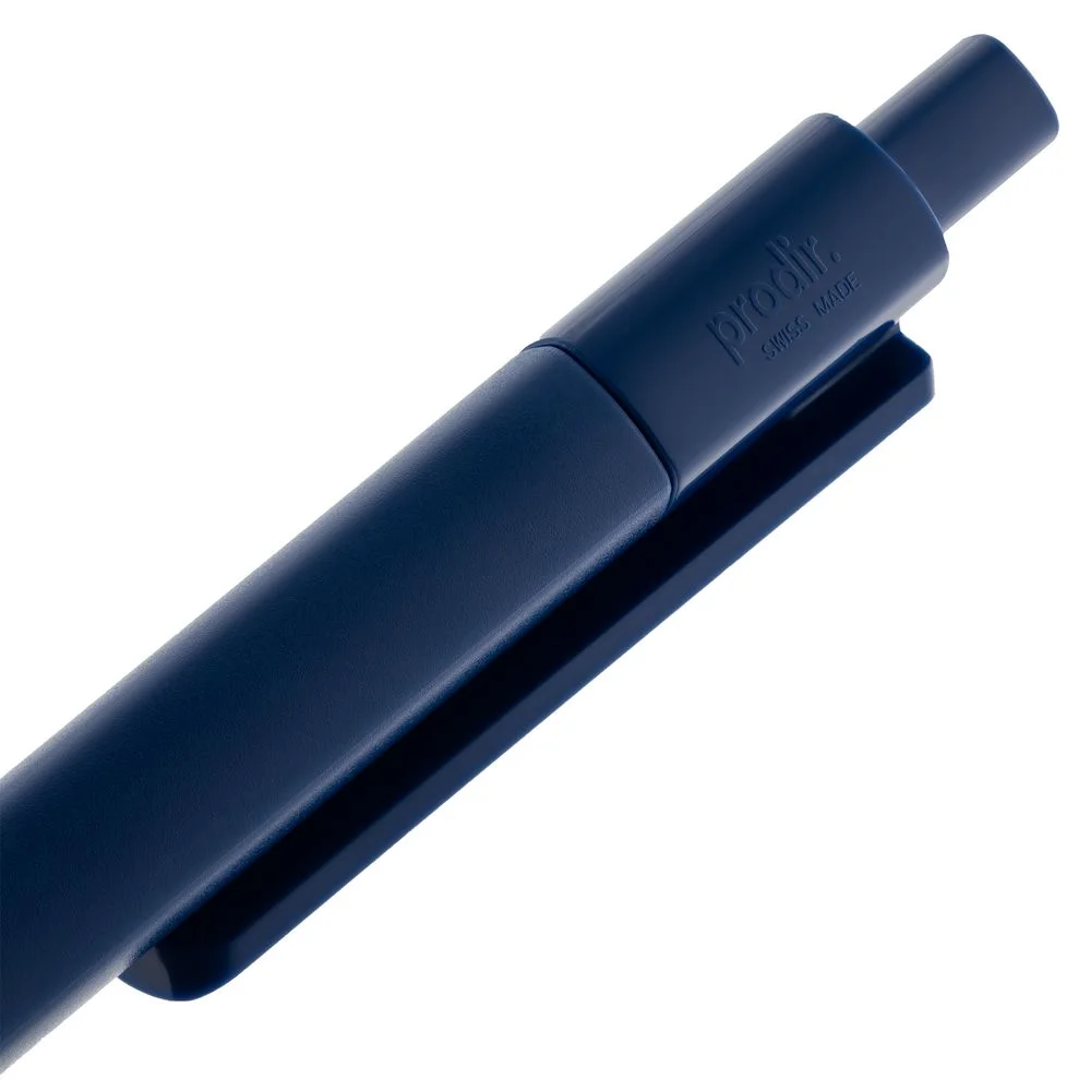 Ручка шариковая Prodir DS4 PMM-P темно-синяя - фото 4