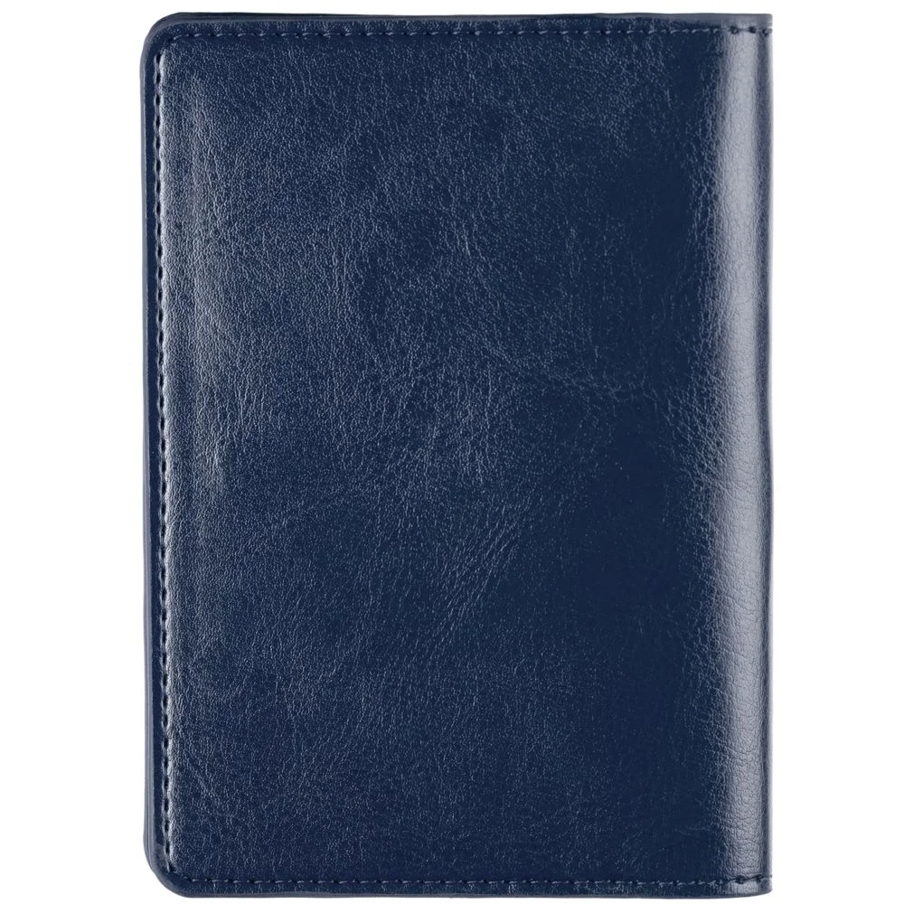 Обложка для паспорта Nebraska, синяя - фото 2