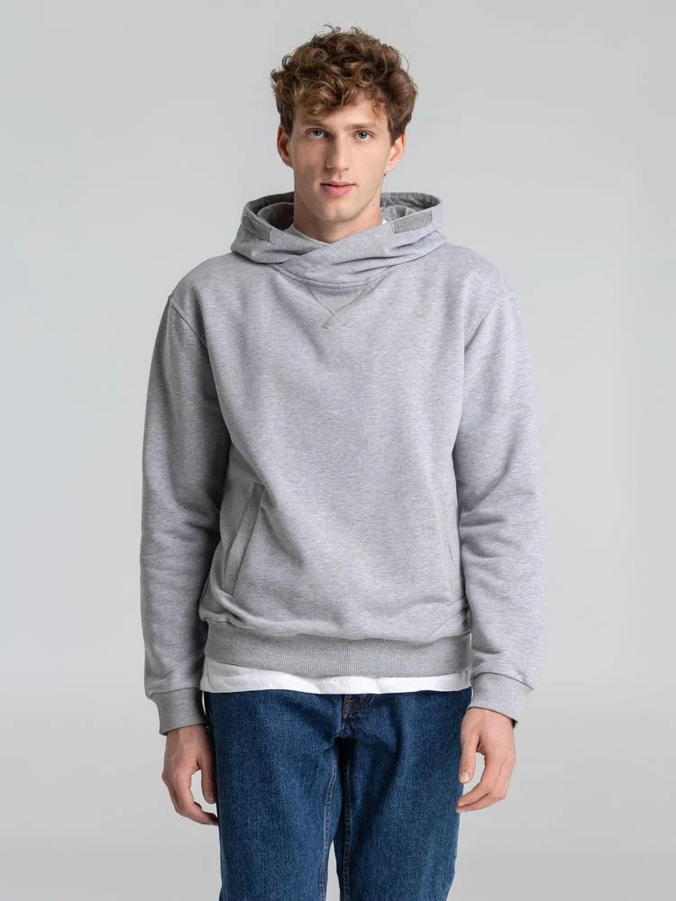 Толстовка Kulonga Terry серый меланж - фото 4