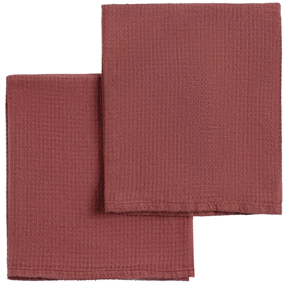 Набор полотенец Fine Line красный