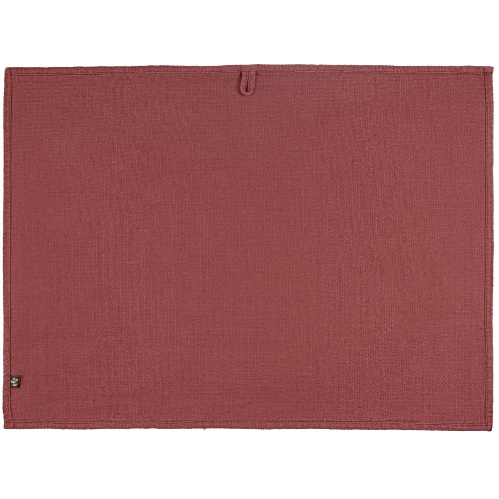 Набор полотенец Fine Line красный - фото 3