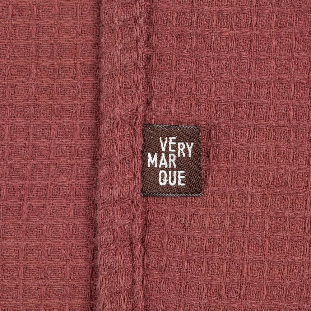 Набор полотенец Fine Line красный - фото 5