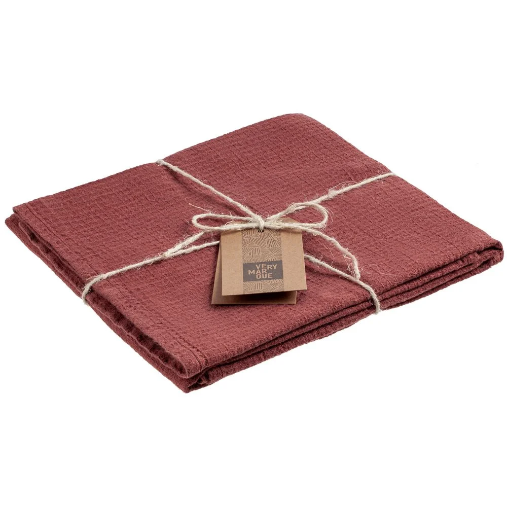 Набор полотенец Fine Line красный - фото 6