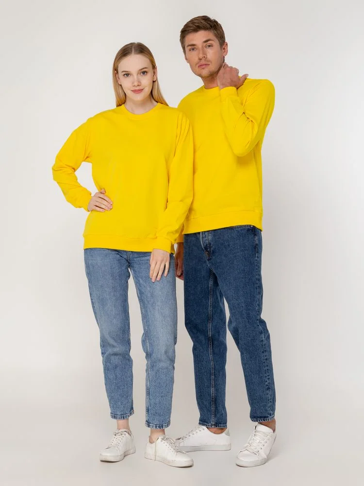 Толстовка Unit Toima желтая - фото 11