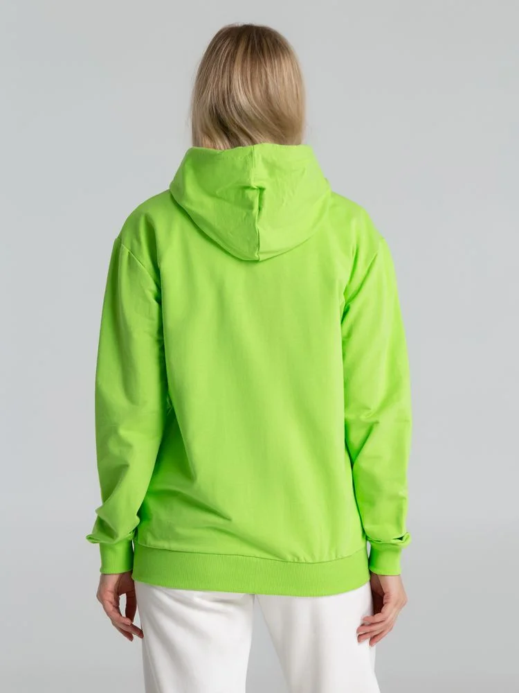Толстовка на молнии с капюшоном Unit Siverga зеленое яблоко - фото 7