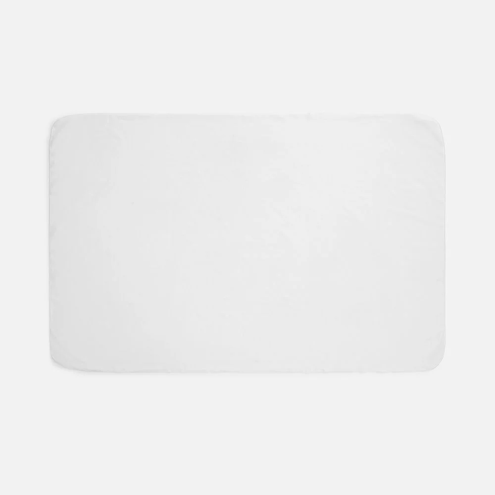 Флисовый плед Warm&Peace белый - фото 4