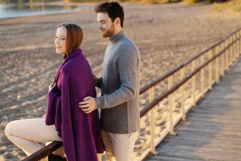 Флисовый плед Warm&Peace белый - фото 9