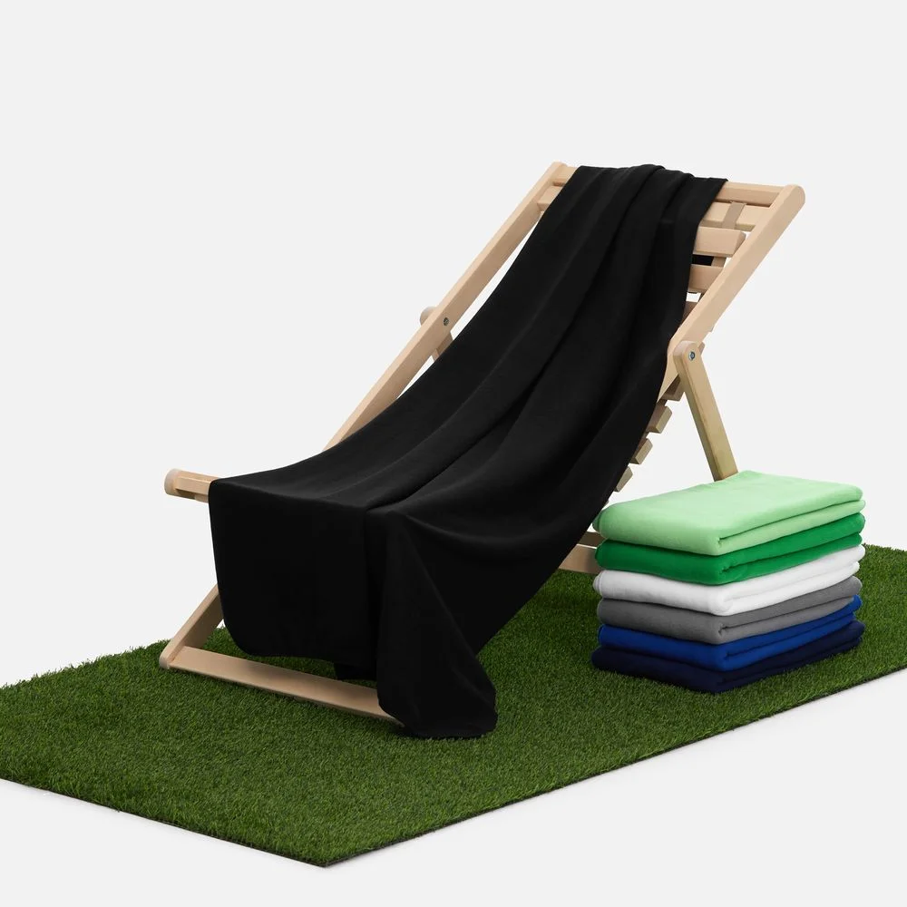 Флисовый плед Warm&Peace черный - фото 6