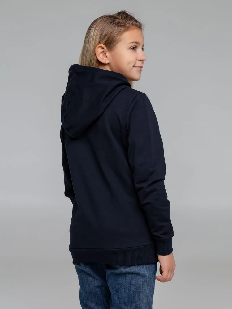 Толстовка с капюшоном детская Kirenga Kids темно-синяя - фото 11