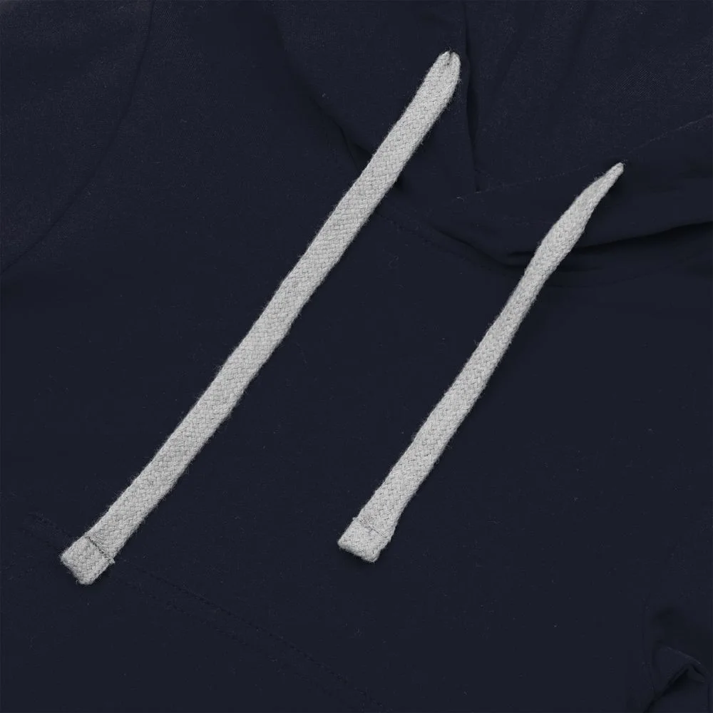 Толстовка с капюшоном детская Kirenga Kids темно-синяя - фото 3