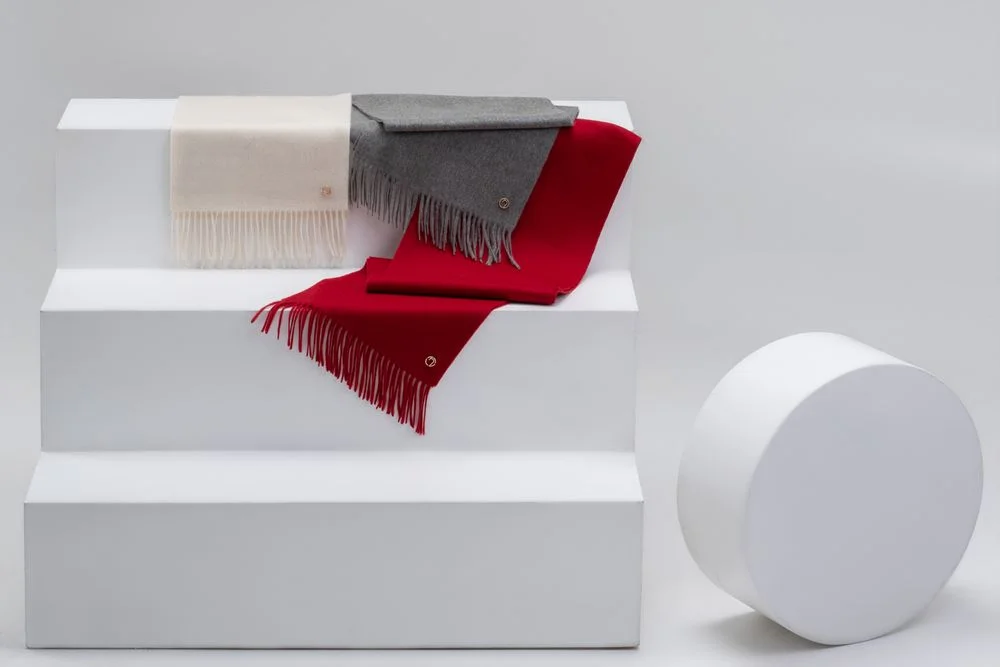 Шарф Graceful, красный - фото 10