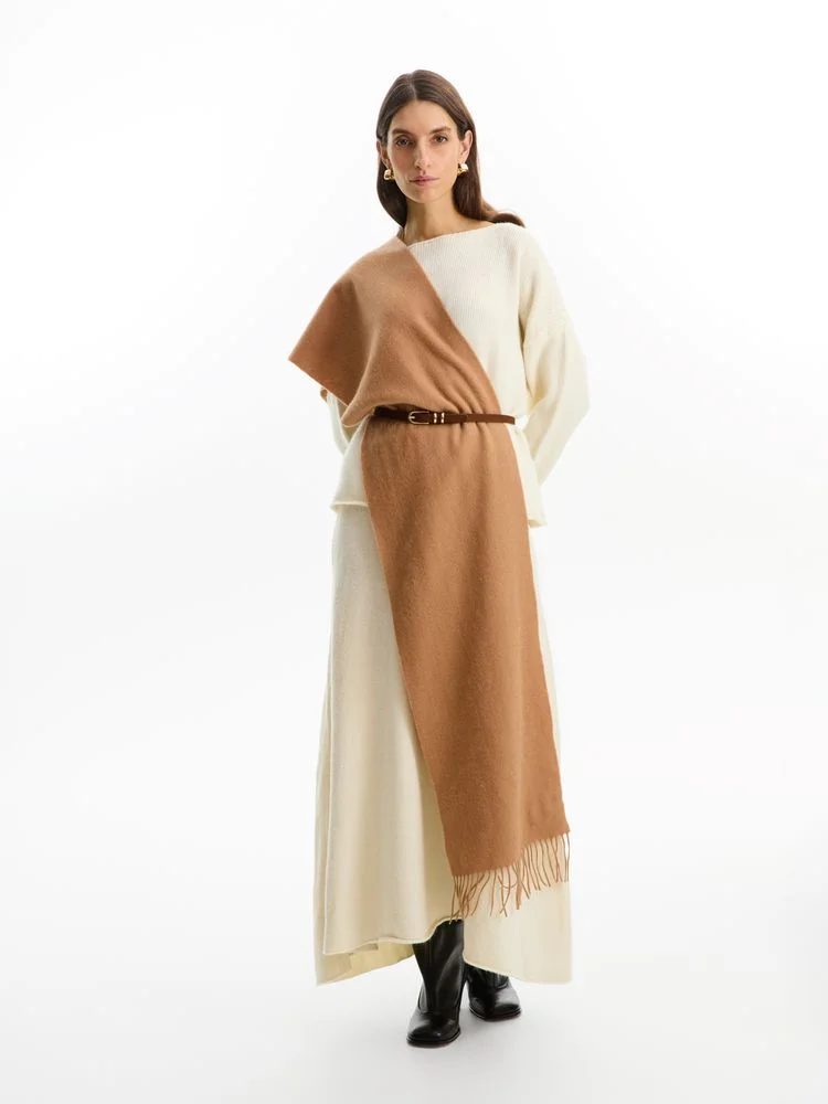 Шарф Graceful, бежевый - фото 13