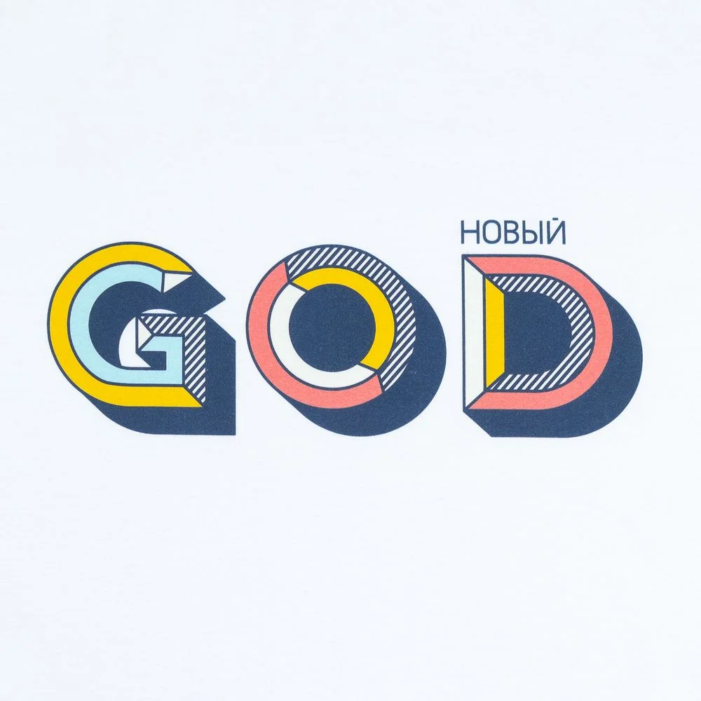 Футболка женская Новый GOD белая - фото 3