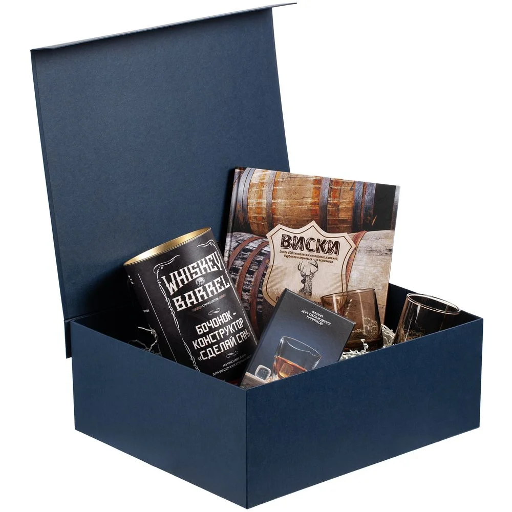 Коробка My Warm Box темно-синяя - фото 2