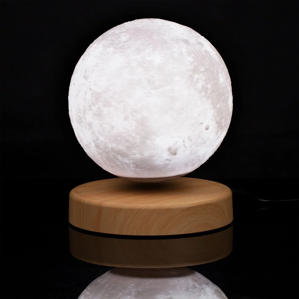 Левитирующая луна MoonFlight с пластиковой подставкой - фото 2
