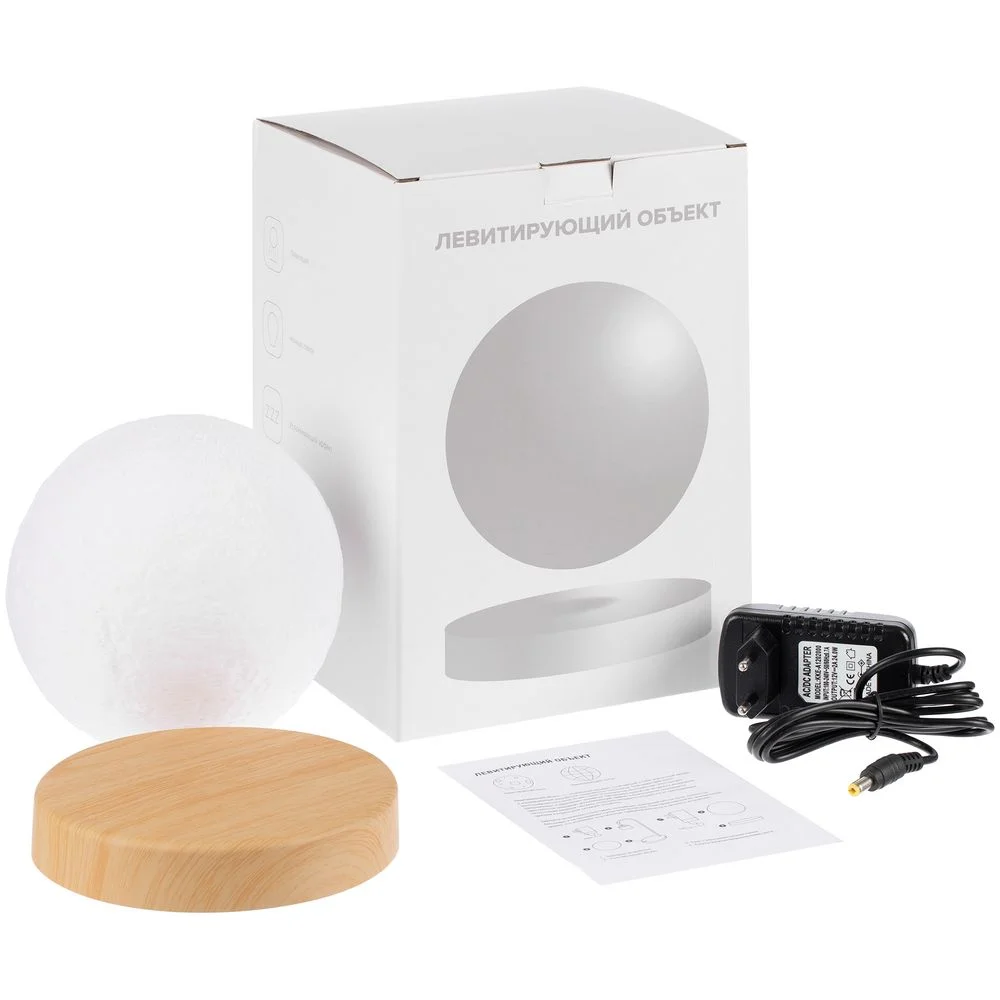 Левитирующая луна MoonFlight с пластиковой подставкой - фото 8