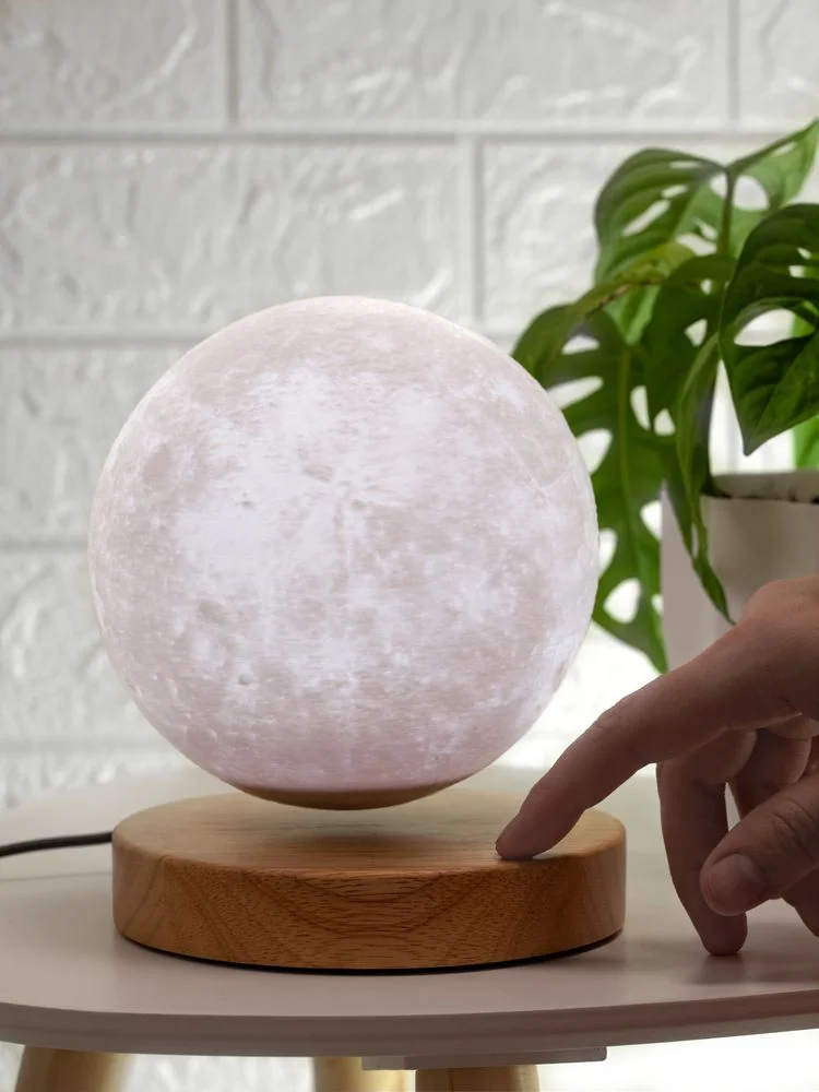 Левитирующая луна MoonFlight с пластиковой подставкой - фото 9