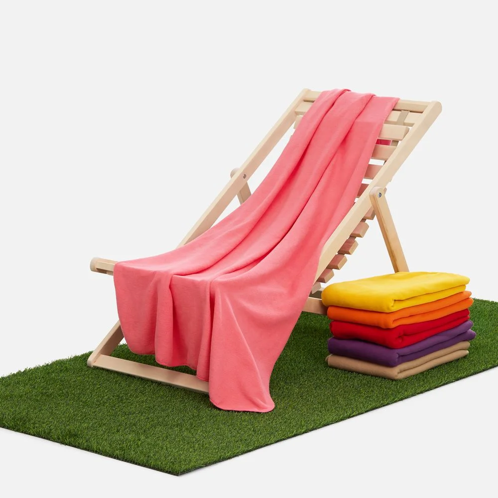 Флисовый плед Warm&Peace розовый коралловый - фото 6