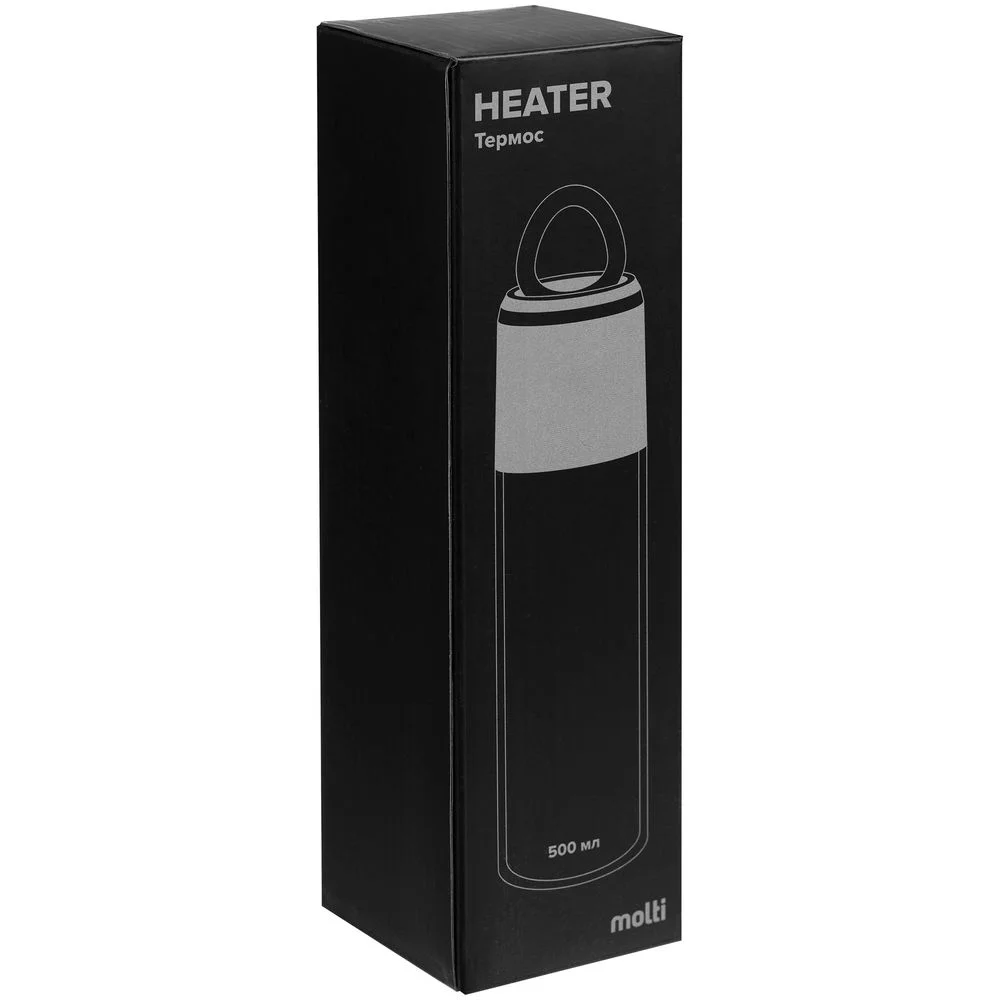 Термос Heater синий - фото 7