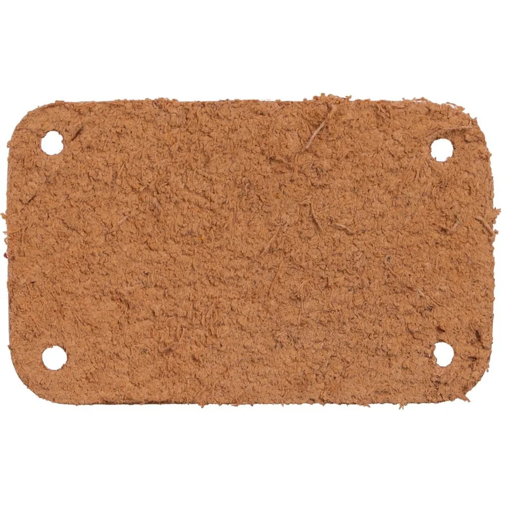 Лейбл кожаный Beta S бежевый - фото 2