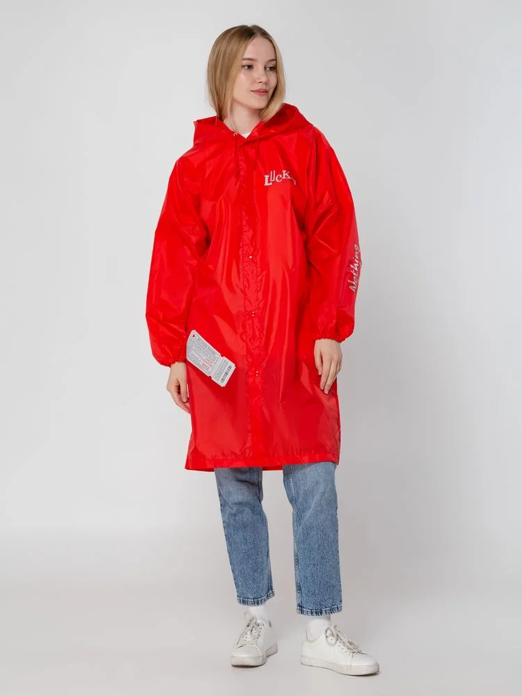 Дождевик унисекс Rainman, красный - фото 6