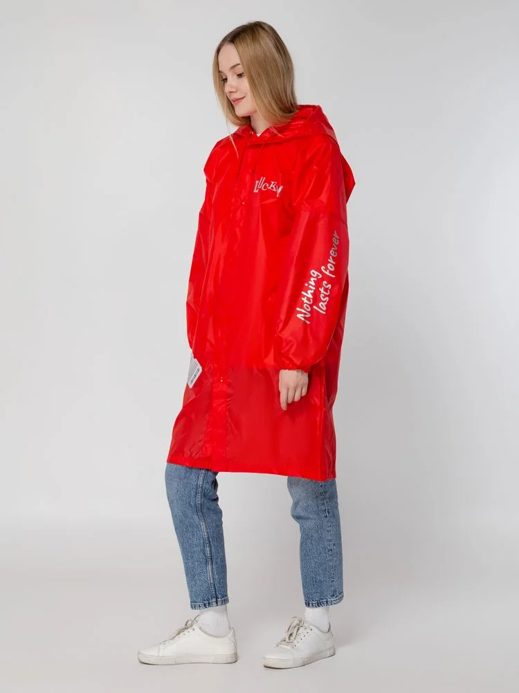 Дождевик унисекс Rainman, красный - фото 7