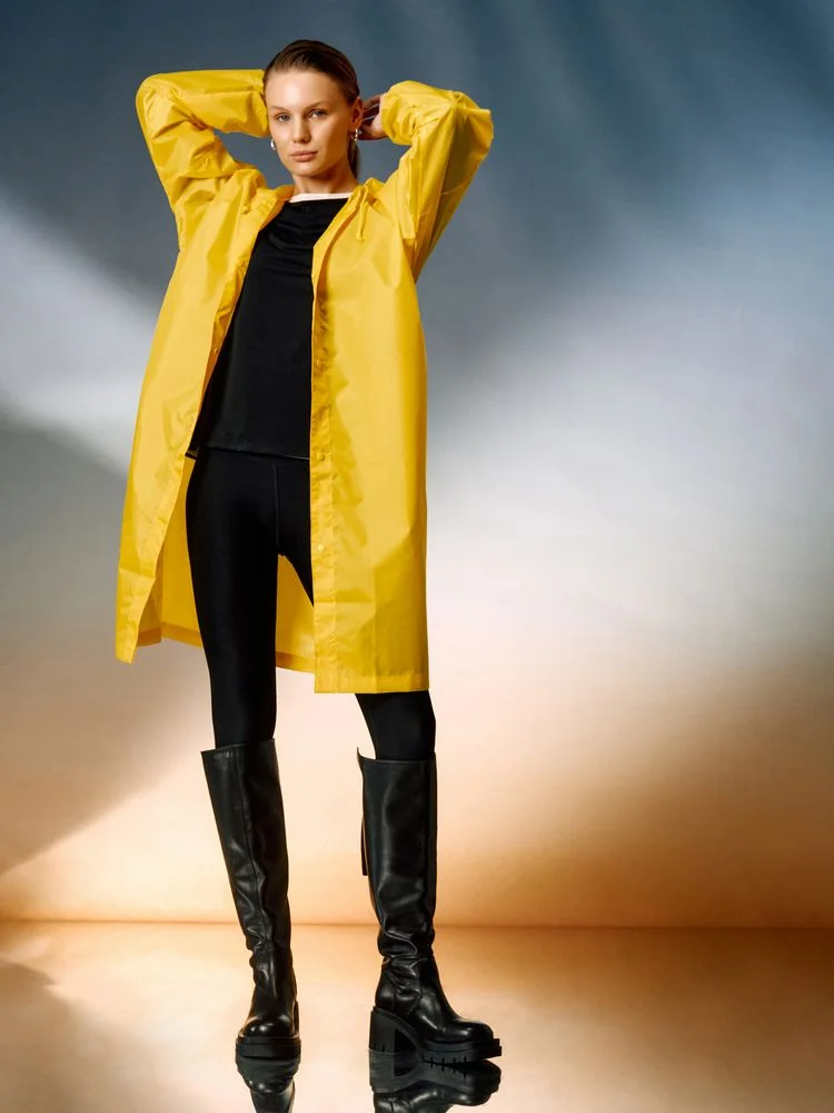 Дождевик унисекс Rainman, желтый - фото 7