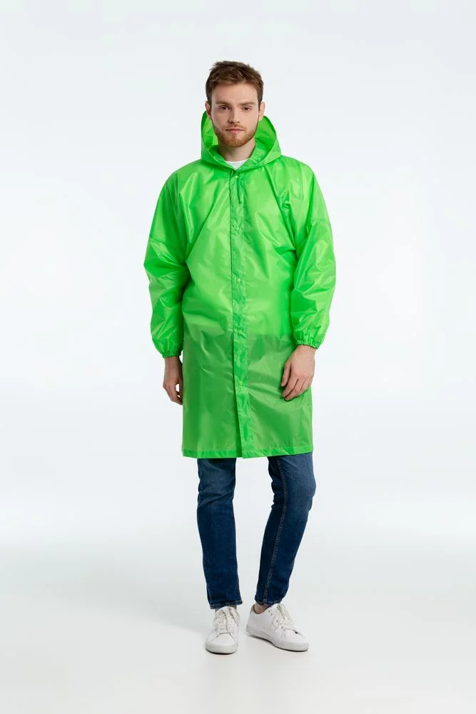 Дождевик унисекс Rainman, зеленое яблоко - фото 3