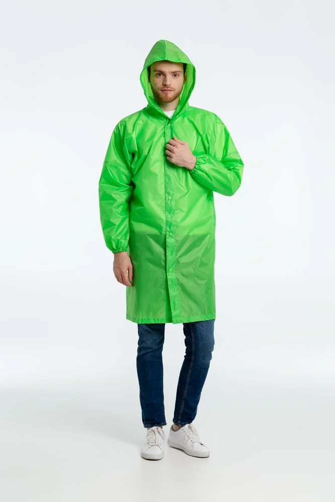 Дождевик унисекс Rainman, зеленое яблоко - фото 5