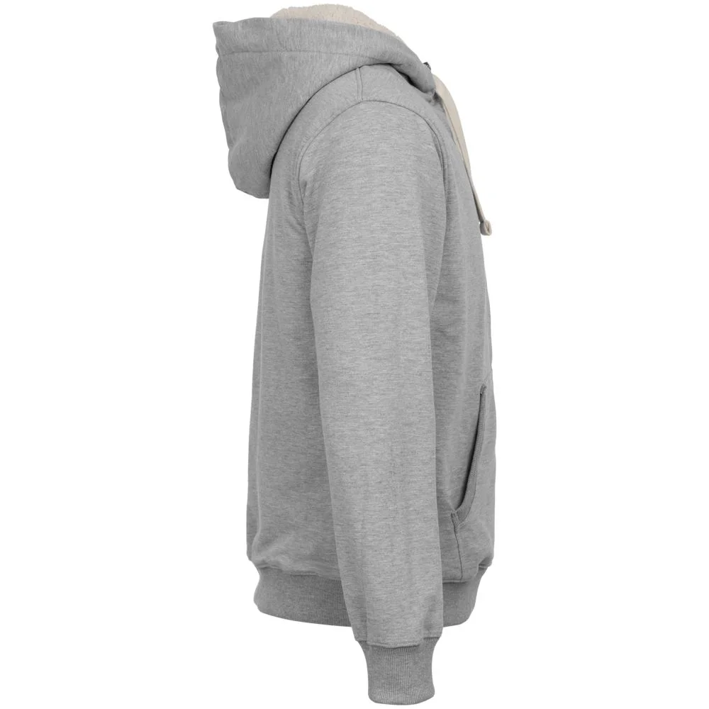 Толстовка на молнии Kulonga Sherpa серый меланж - фото 3