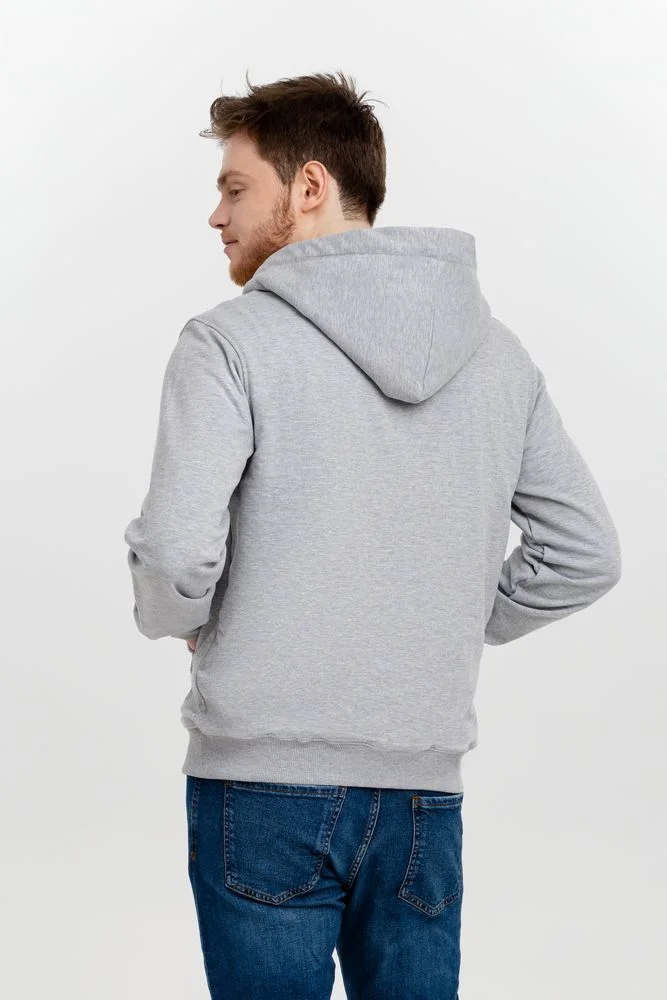 Толстовка на молнии Kulonga Sherpa серый меланж - фото 8