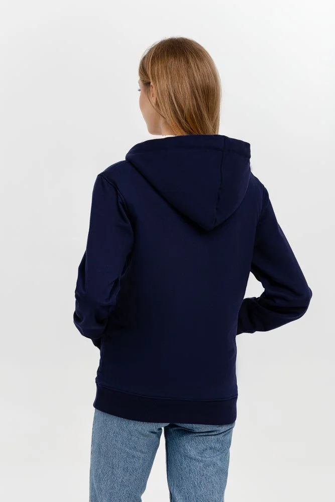 Толстовка на молнии Kulonga Sherpa темно-синяя - фото 6