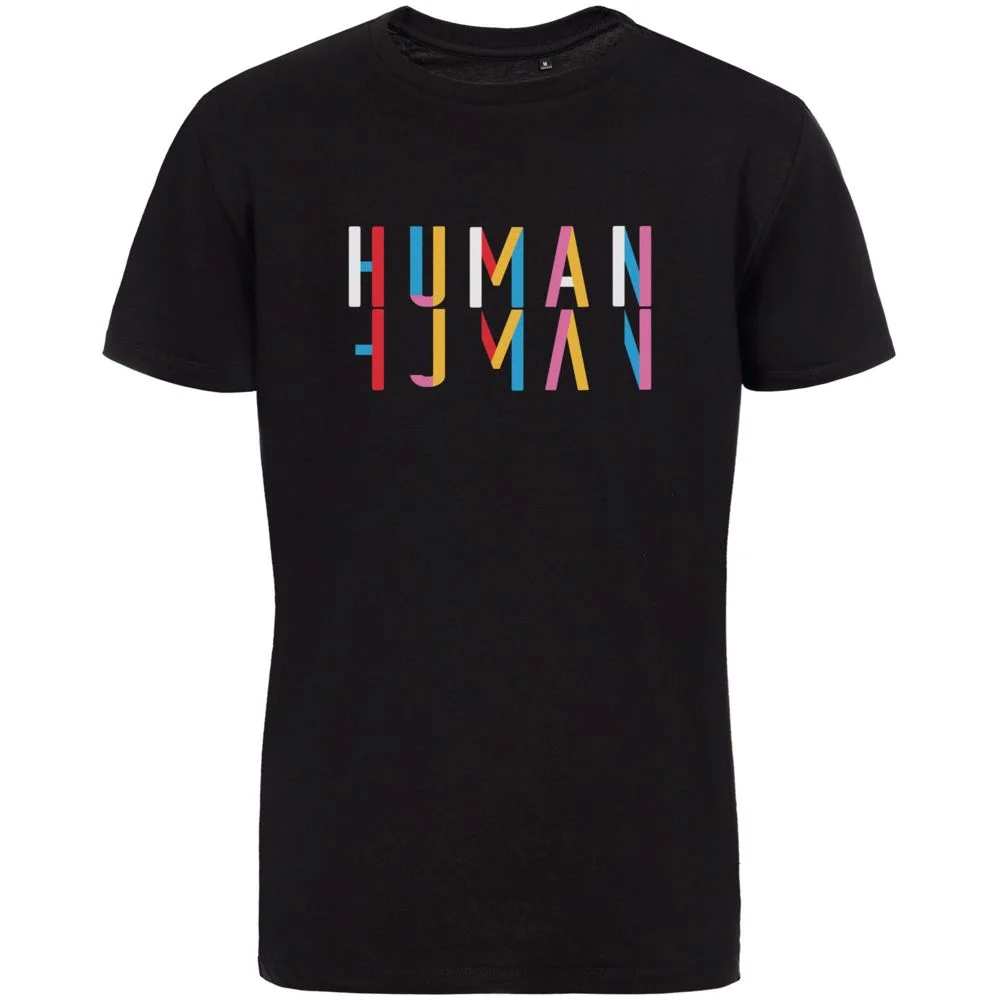 Футболка Human черная - фото 2