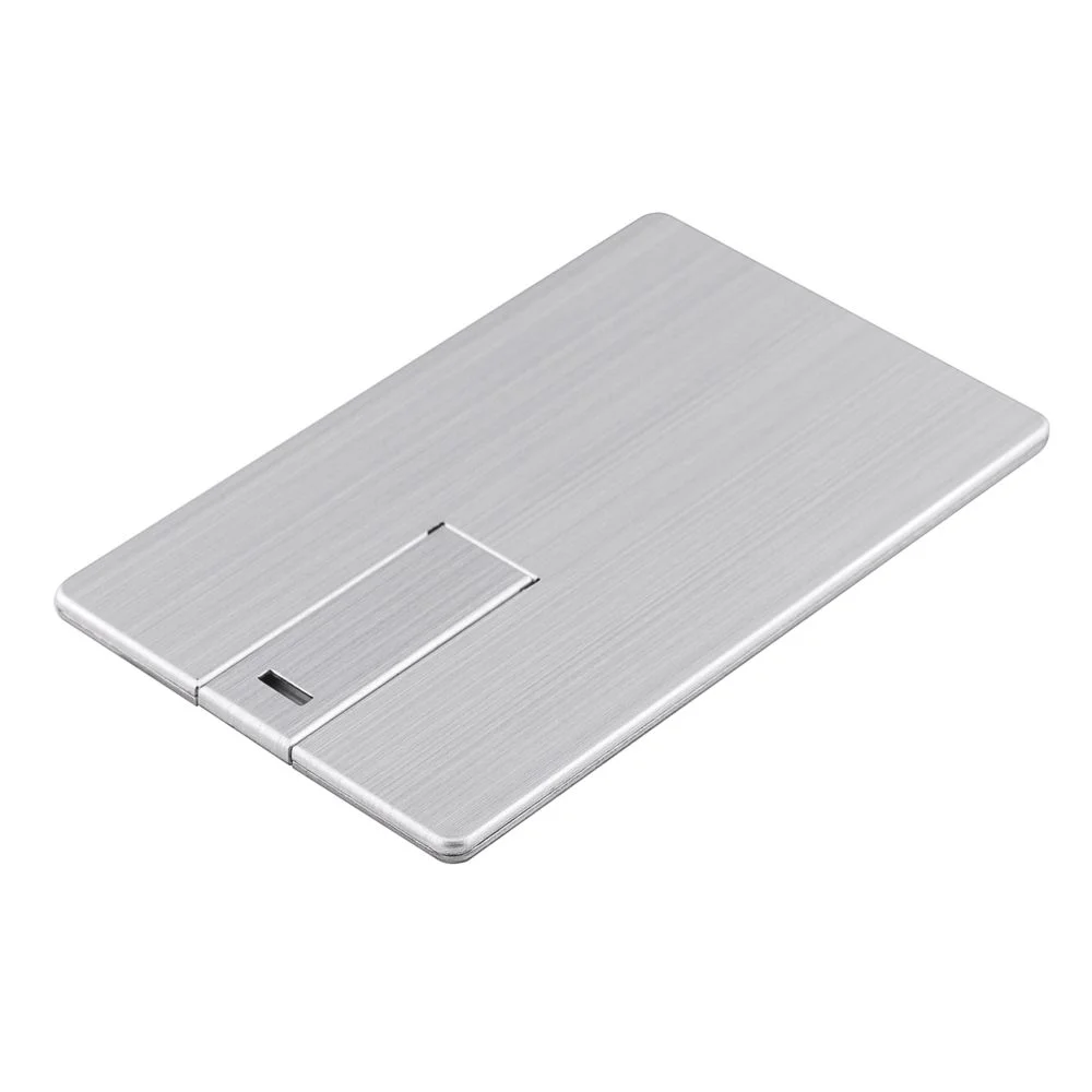 Флешка Platinum Card 32 Гб серебристая - фото 3