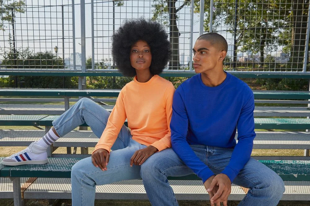 Свитшот унисекс Set In оранжевый - фото 6