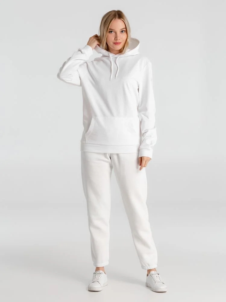 Толстовка с капюшоном унисекс Hoodie белая - фото 12