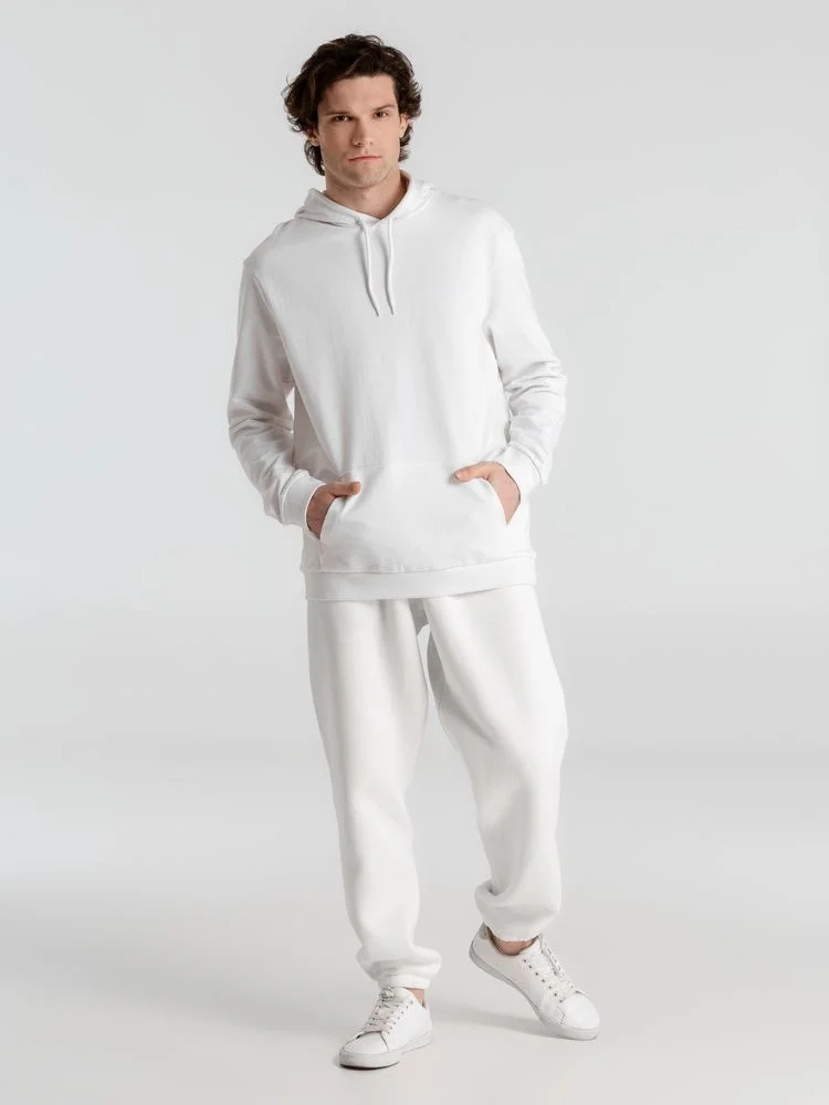 Толстовка с капюшоном унисекс Hoodie белая - фото 9