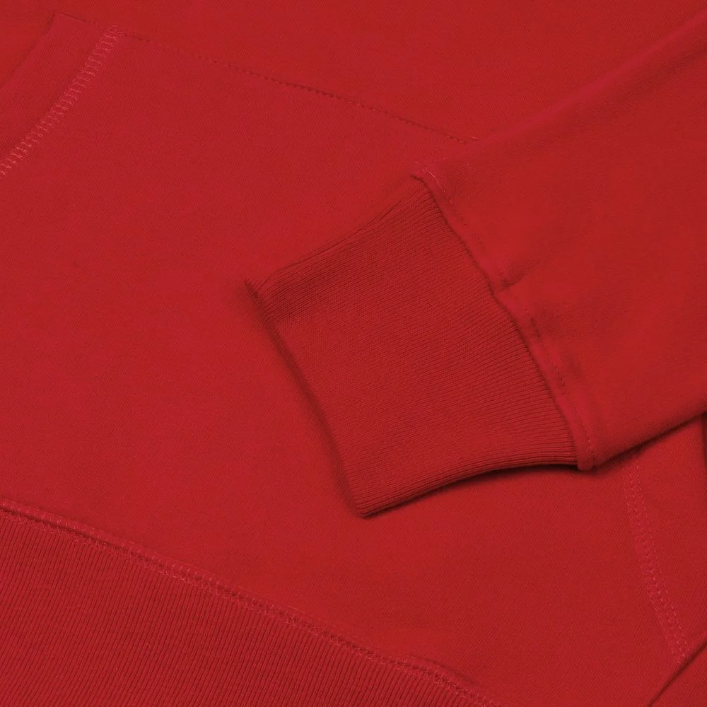 Толстовка с капюшоном унисекс Hoodie красная - фото 4
