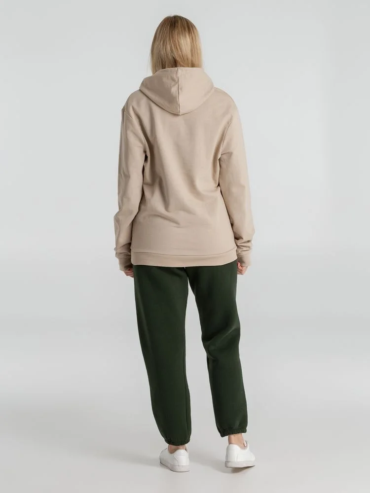 Толстовка с капюшоном унисекс Hoodie бежевая - фото 13