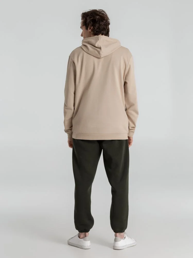 Толстовка с капюшоном унисекс Hoodie бежевая - фото 9