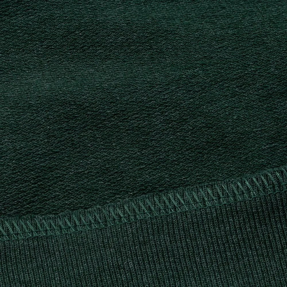 Толстовка с капюшоном унисекс Hoodie темно-зеленый меланж - фото 5