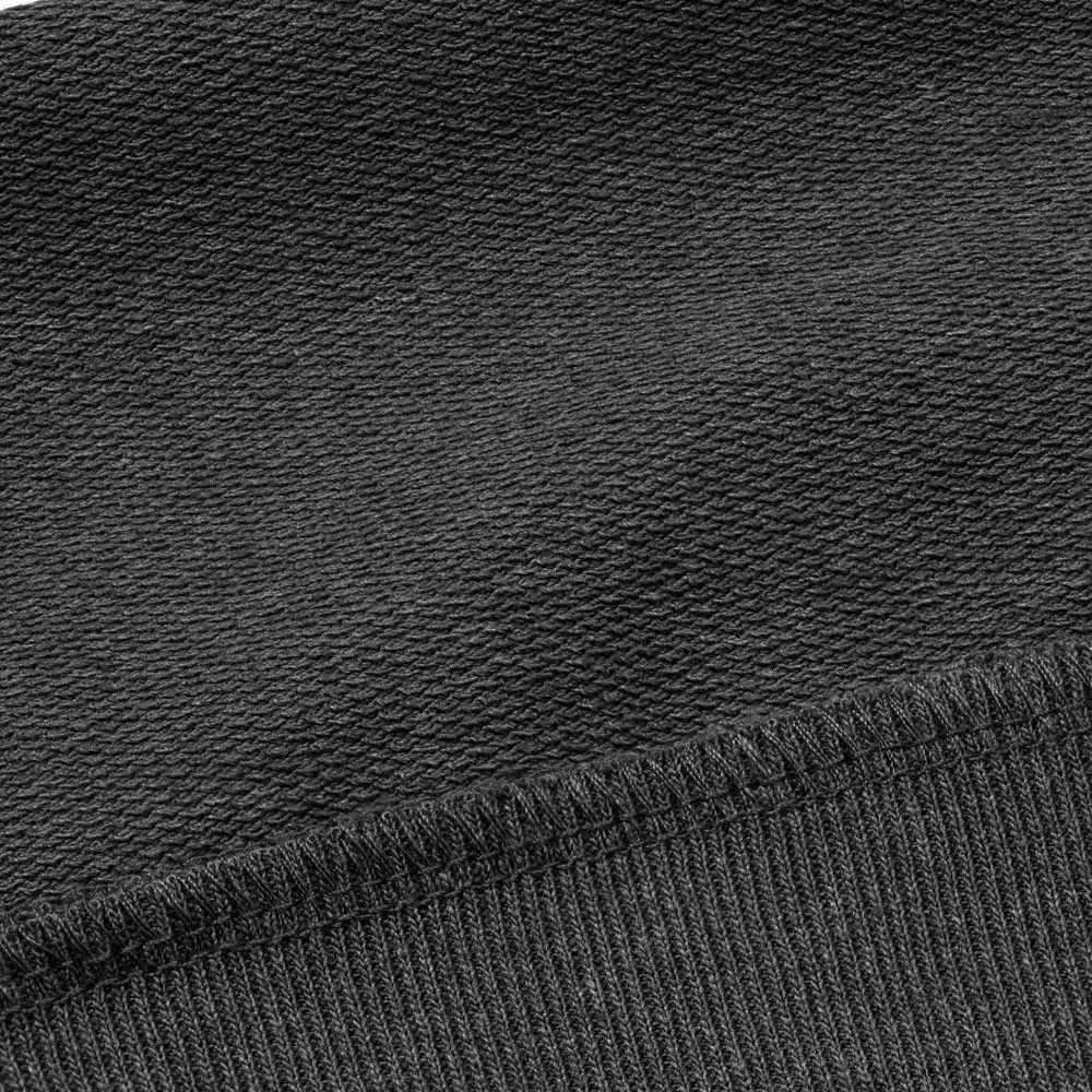 Толстовка с капюшоном унисекс Hoodie серый меланж антрацит антрацит серый меланж - фото 5