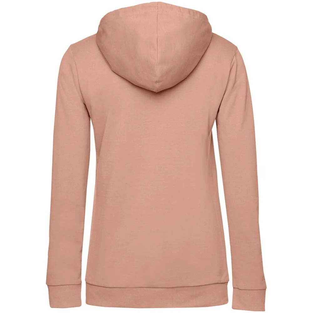 Толстовка с капюшоном женская Hoodie бежевая nude - фото 2