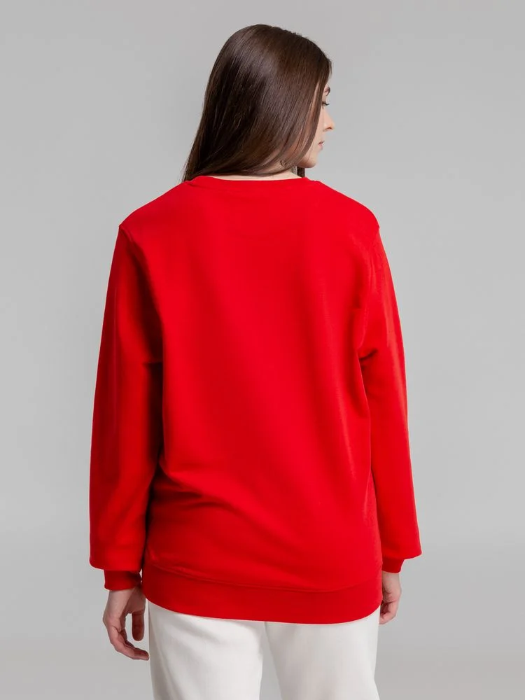 Свитшот унисекс BNC Inspire (Organic), красный - фото 11