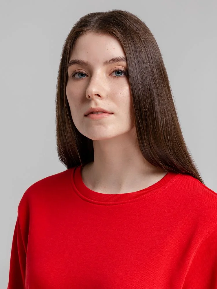 Свитшот унисекс BNC Inspire (Organic), красный - фото 12